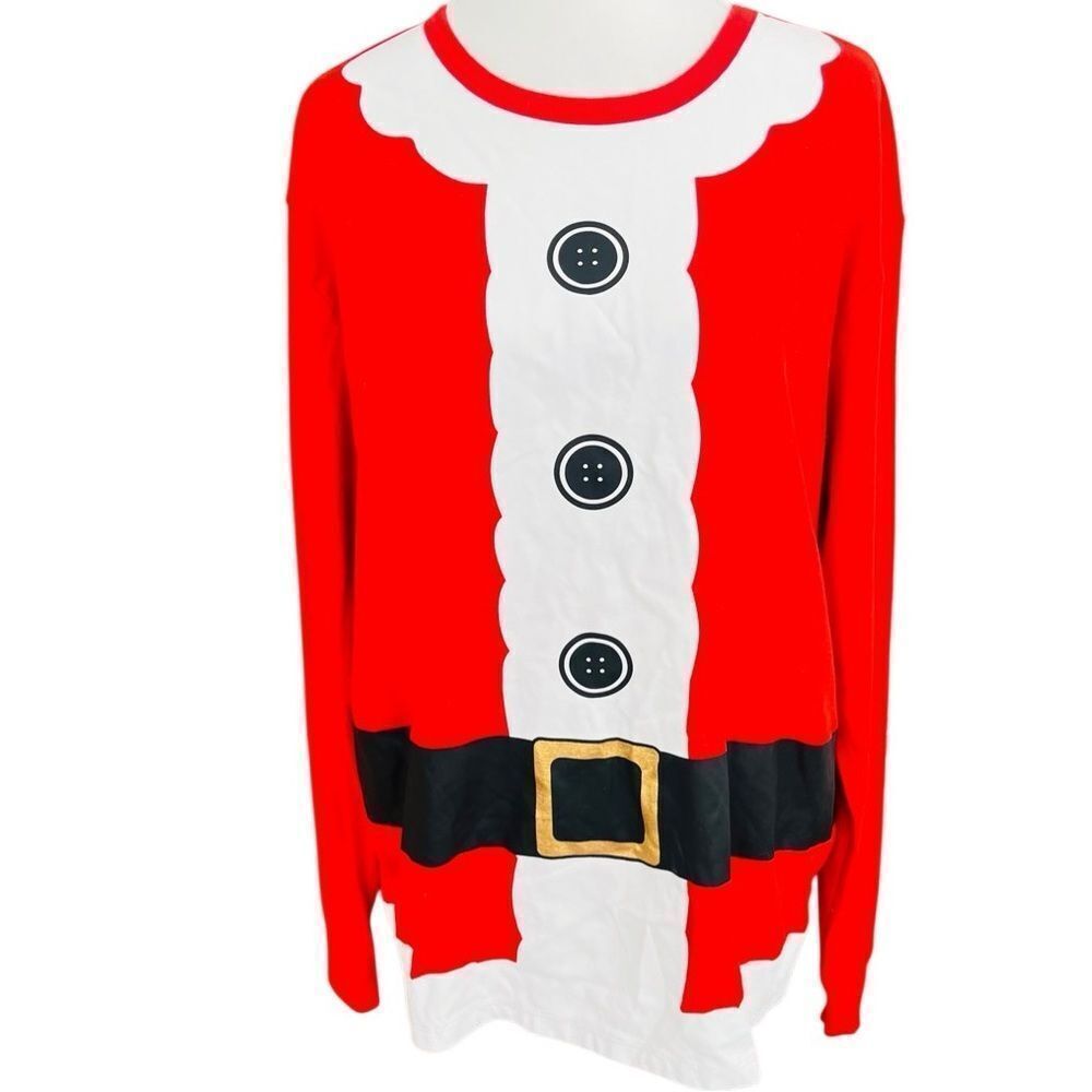 Wondershop by Target Santa novelty seasonal shirt size L.